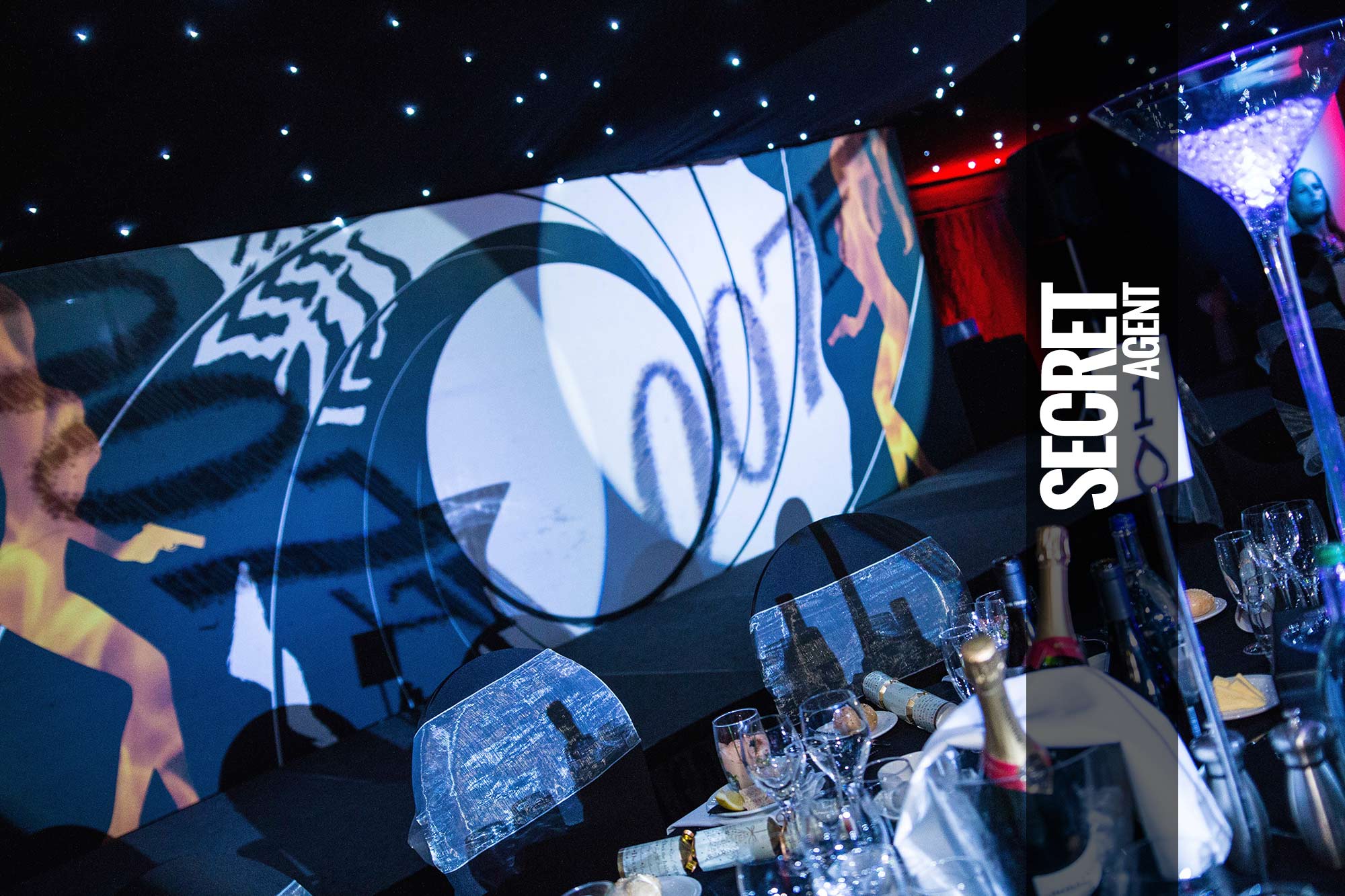 Secret Agent Themed Events