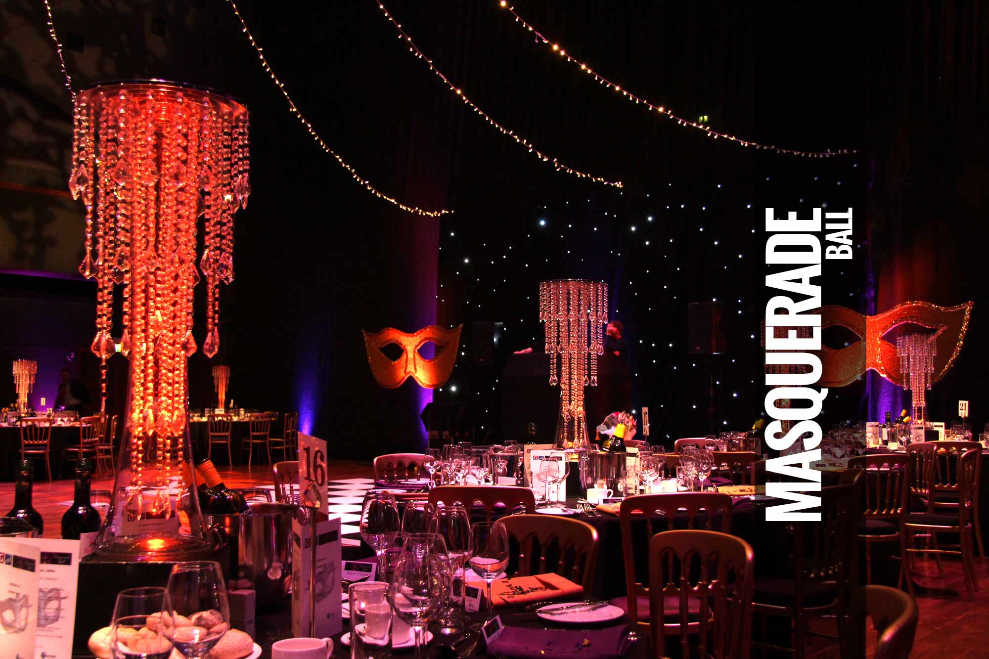 Masquerade Ball Themed Events