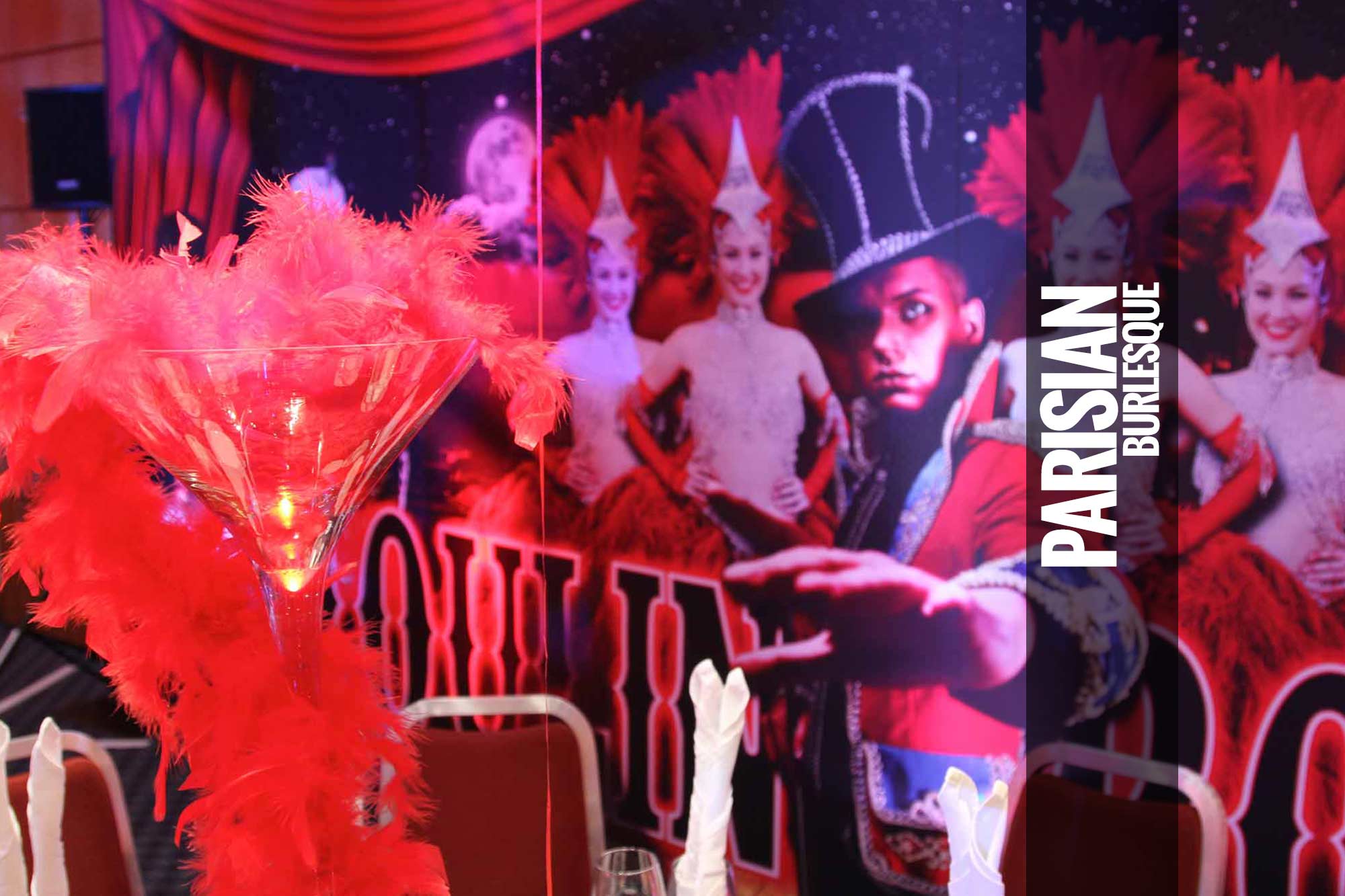 Parisian Burlesque Themed Events