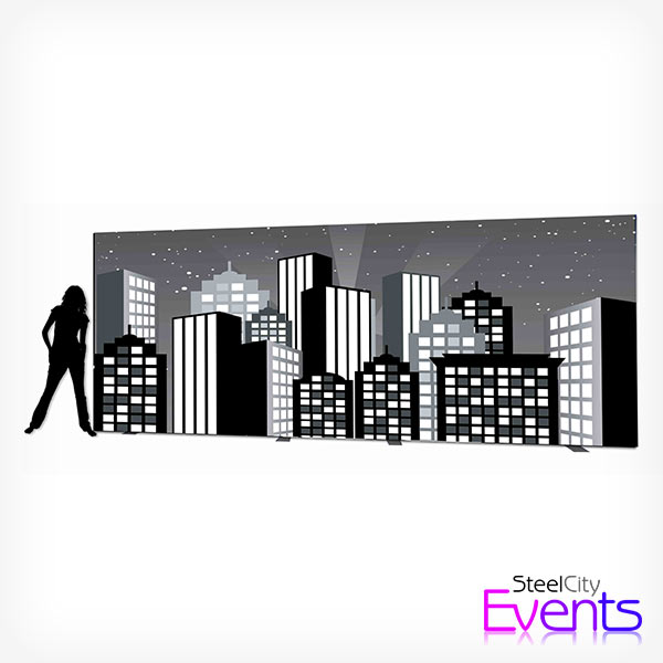 Art Deco City Scape Backdrop