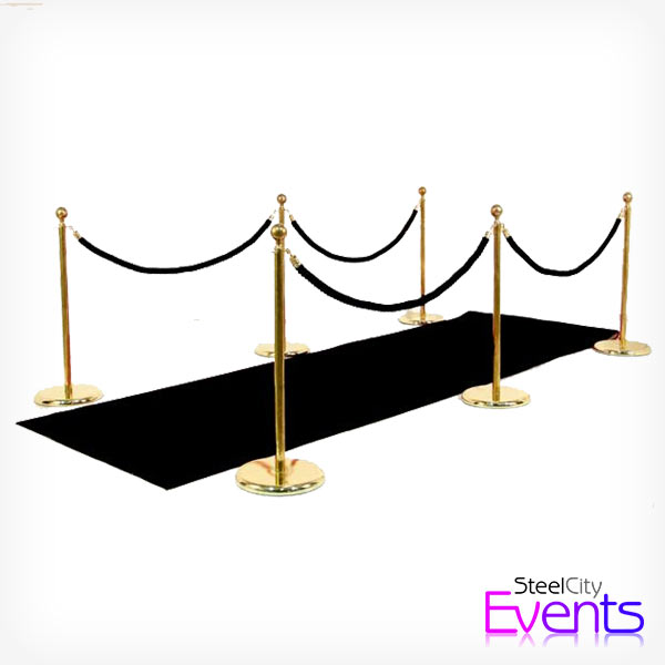 Black & Roaring 20s Carpet Entrance