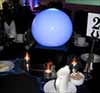 Illuminated Frosted Dome Table Centre Piece