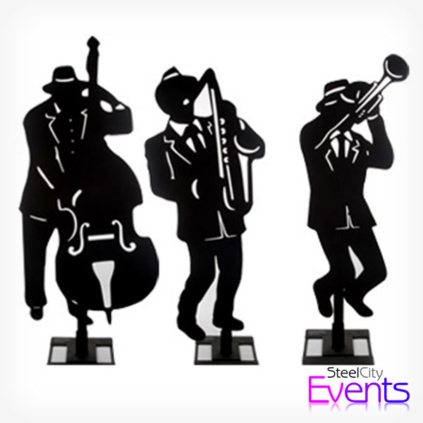 Jazz Silhouette Figures