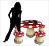 Toadstool Seating